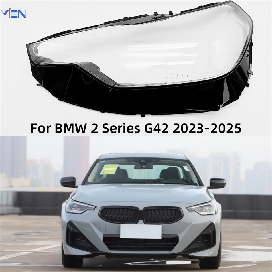 For BMW 2 Series G42 2023 2024 2025 Car Front Headlight Lens Cover Lampshades Lamp Shell Headlamp Cover Shade
For BMW 2 Series G42 2023 2024 2025 Car Front Headlight Lens Cover Lampshades Lamp Shell Headlamp Cover Shade