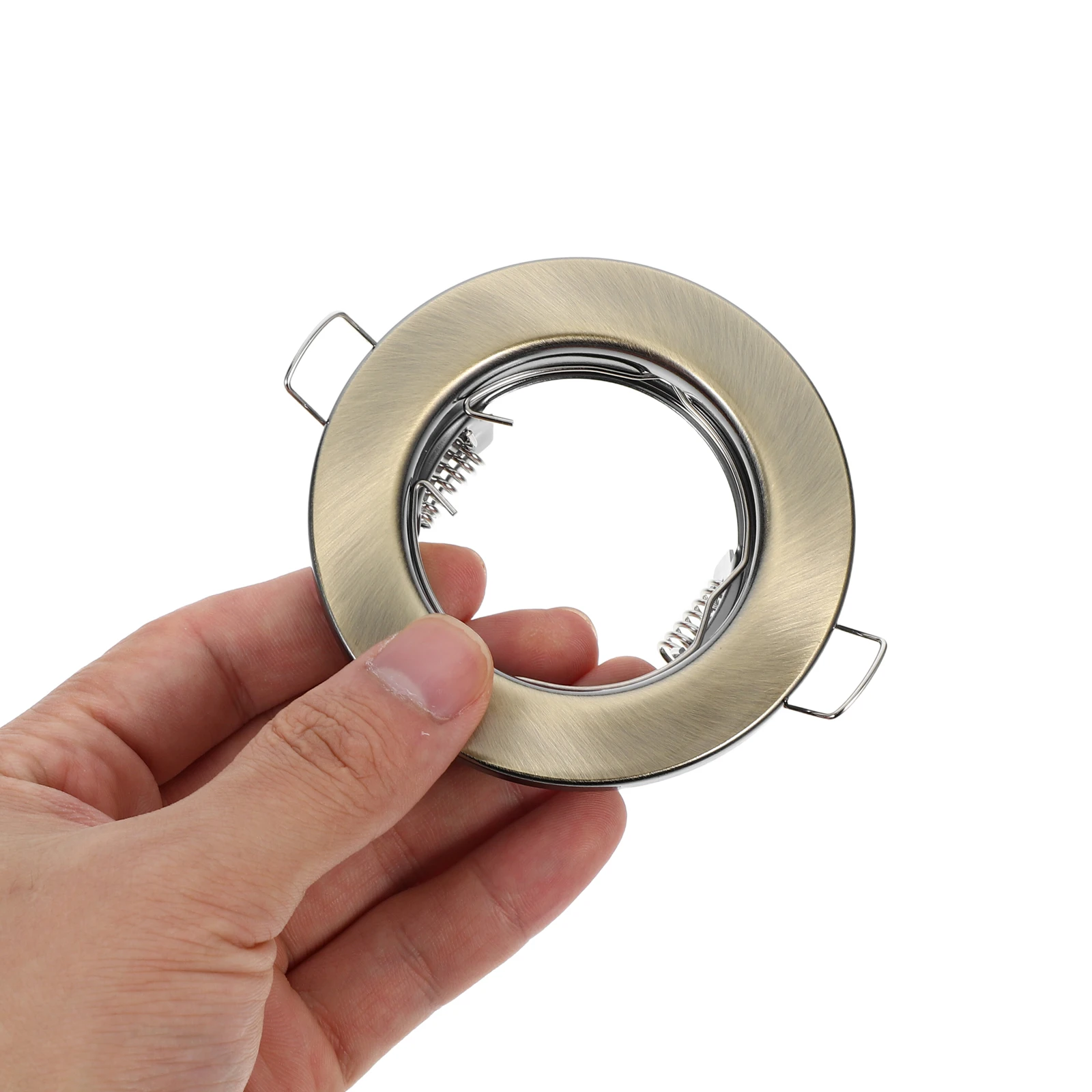 3pcs Ceiling Lamp Shell Spotlight Fixtures Iron Recessed Lighting Trims Socket Frame Decorative Trim Ring Tools Parts
3pcs Ceiling Lamp Shell Spotlight Fixtures Iron Recessed Lighting Trims Socket Frame Decorative Trim Ring Tools Parts