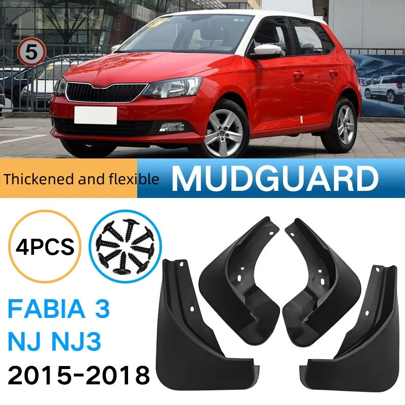 4 шт., утолщенные и гибкие передние и задние брызговики для Skoda 2015-2018 Fabia 3 NJ NJ3
4 шт., утолщенные и гибкие передние и задние брызговики для Skoda 2015-2018 Fabia 3 NJ NJ3