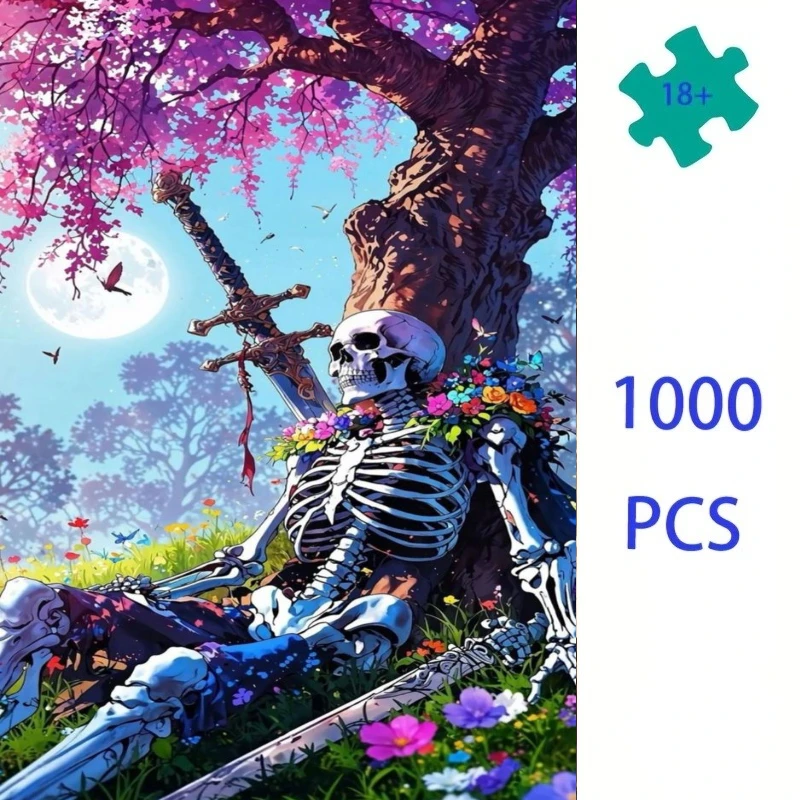Jigsaw Puzzle Fantasy Skeleton Warrior Adults Puzzle Games Family Fun Floor Puzzles Educational Toys for Kids
Jigsaw Puzzle Fantasy Skeleton Warrior Adults Puzzle Games Family Fun Floor Puzzles Educational Toys for Kids