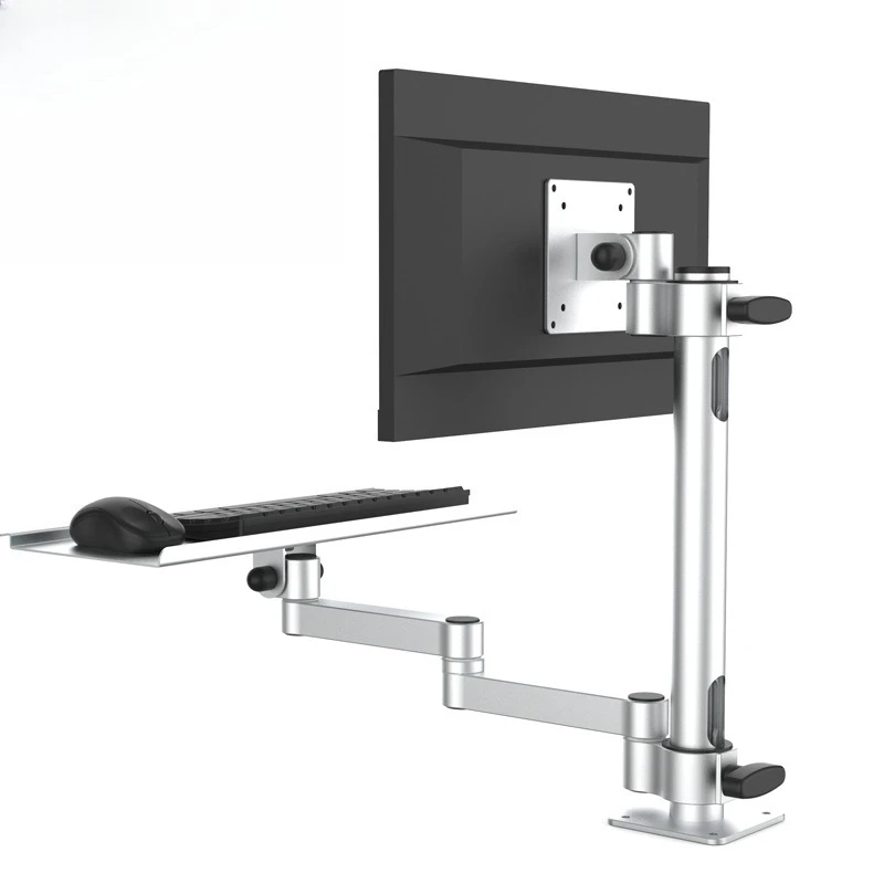 Industrial computer keyboard integrated bracket aluminum alloy equipment column display bracket screen robot arm
Industrial computer keyboard integrated bracket aluminum alloy equipment column display bracket screen robot arm