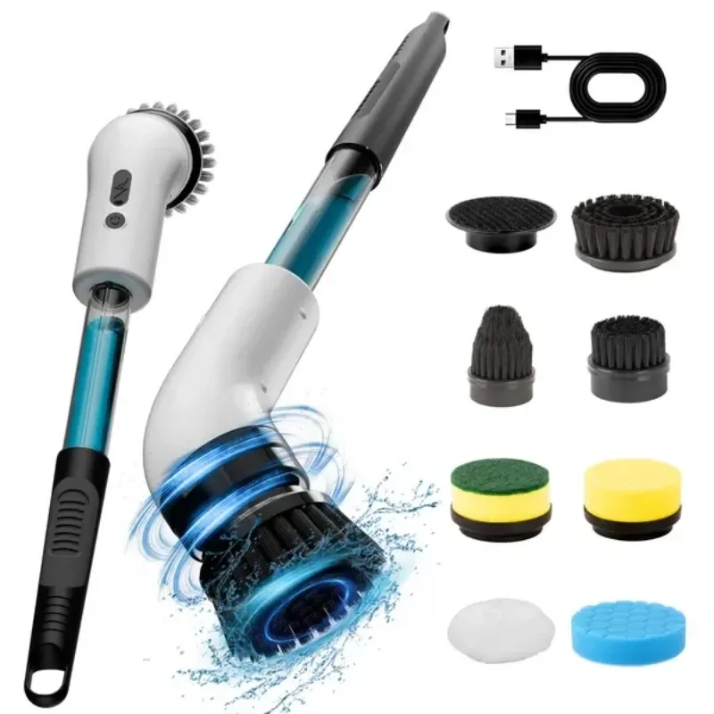 【Popular】Electric Self Rotating Cleaning Brush, Waterproof Rotating Washer, Can Add Cleaning Solution,Replaceable With 5/7/9 Bru
【Popular】Electric Self Rotating Cleaning Brush, Waterproof Rotating Washer, Can Add Cleaning Solution,Replaceable With 5/7/9 Bru