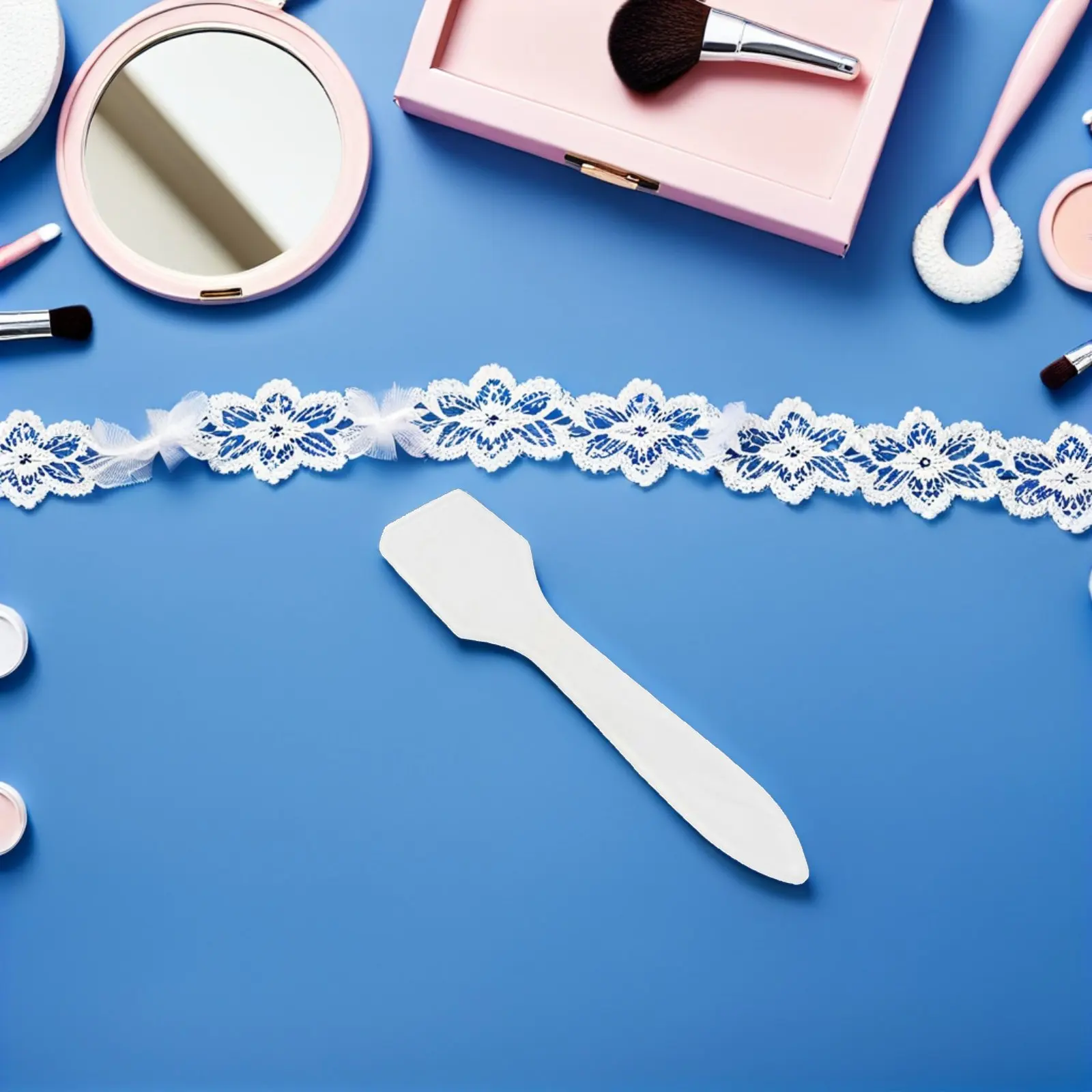 50Pcs Face Mask Scoop Spatula Transparent Plastic Handle DIY Beauty Tool Makeup Application Cream Lotion Scoop Tool
50Pcs Face Mask Scoop Spatula Transparent Plastic Handle DIY Beauty Tool Makeup Application Cream Lotion Scoop Tool