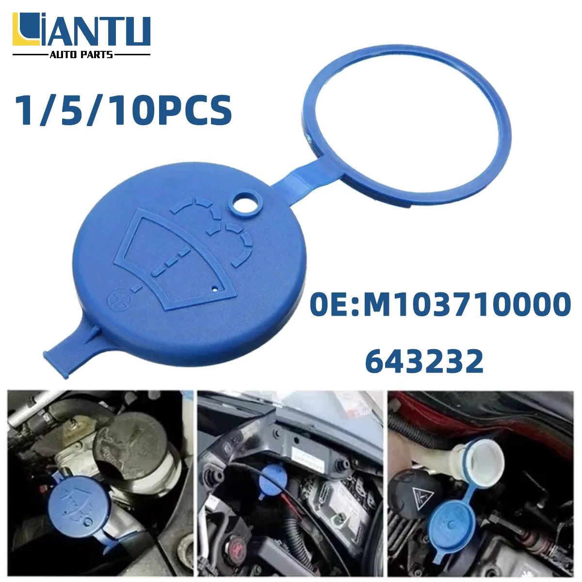 1/5/10pcs Car Water Tank Cover Blue Water Tank Cover M103710000 Suitable For Peugeot 206 207 208 Durable Sealing Adapter
1/5/10pcs Car Water Tank Cover Blue Water Tank Cover M103710000 Suitable For Peugeot 206 207 208 Durable Sealing Adapter