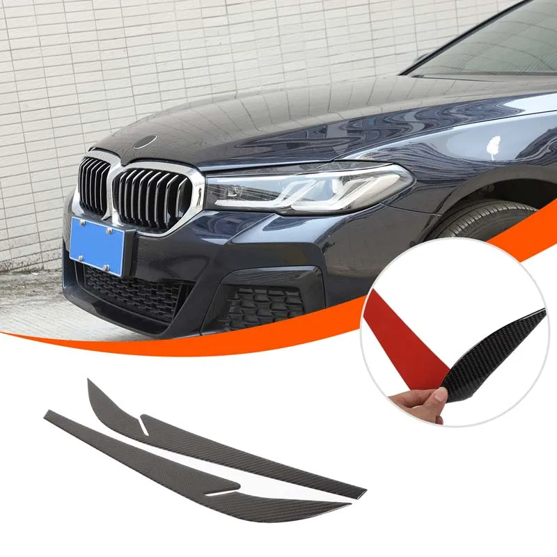 Для BMW 5 серии/G30 2018-2023 гг., декоративная полоска для бровей, декоративная наклейка для бровей, настоящее углеродное волокно (мягкая), 2 шт.
Для BMW 5 серии/G30 2018-2023 гг., декоративная полоска для бровей, декоративная наклейка для бровей, настоящее углеродное волокно (мягкая), 2 шт.