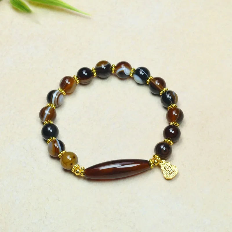 Exquisite Fashion Elegant Versatile Agate Bracelet
Exquisite Fashion Elegant Versatile Agate Bracelet