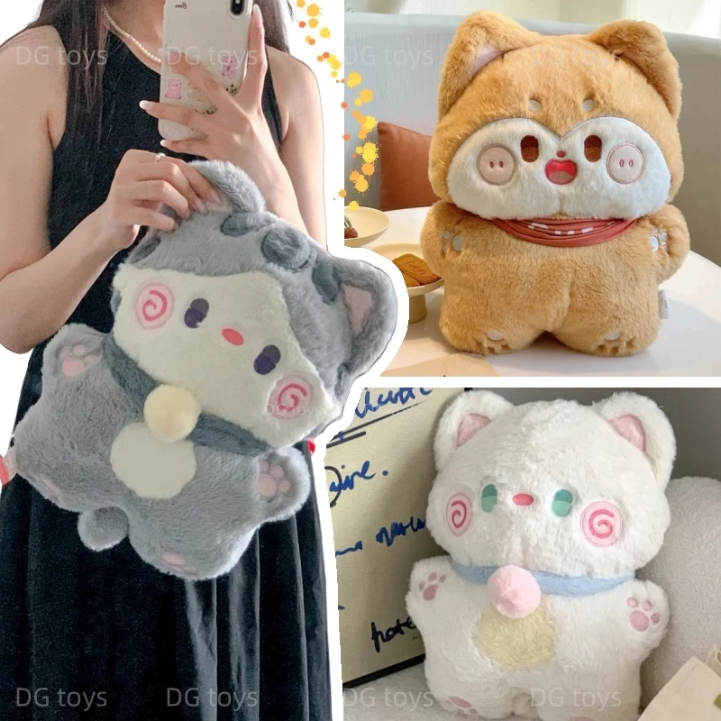 40cm Kawaii Cartoon Grey Cat Plush Toy Soft Stuffed Animal White Kitten Doll Huggable Pillow for Baby Children Gift Hand Towel
40cm Kawaii Cartoon Grey Cat Plush Toy Soft Stuffed Animal White Kitten Doll Huggable Pillow for Baby Children Gift Hand Towel