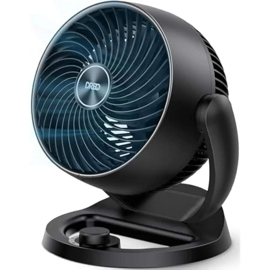 DREO Fan for Bedroom, 12 Inches, 70ft Powerful Airflow, 25db Quiet Table Air Circulator Fans for Whole Room, 120° Adjustable Til
DREO Fan for Bedroom, 12 Inches, 70ft Powerful Airflow, 25db Quiet Table Air Circulator Fans for Whole Room, 120° Adjustable Til
