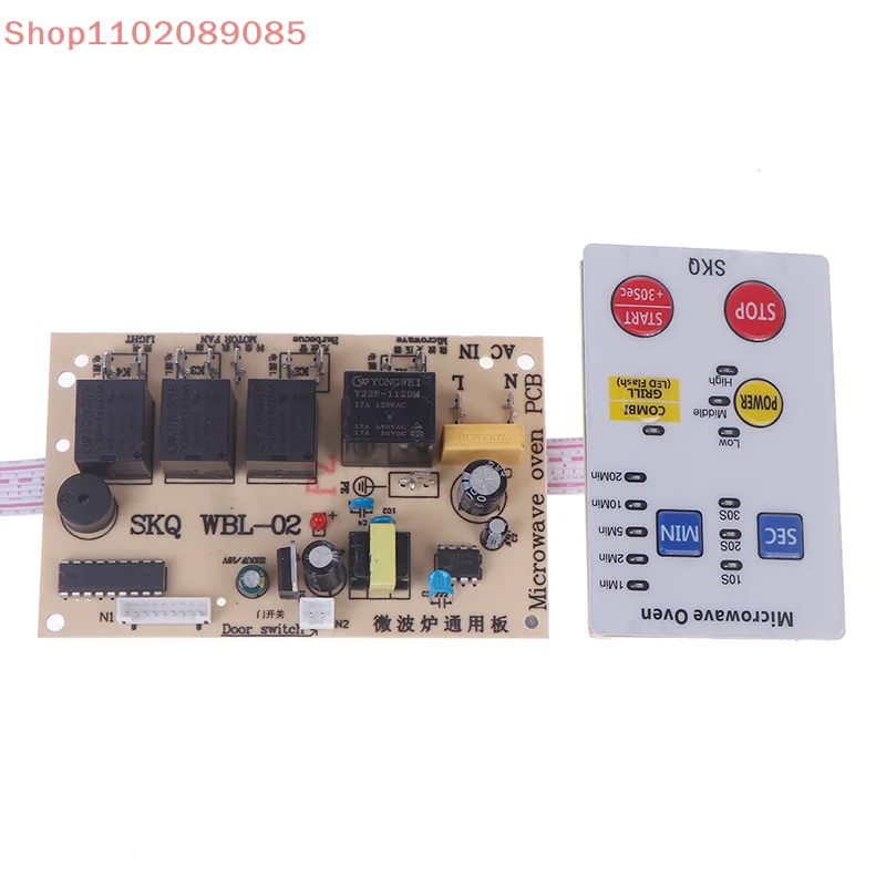 Microwave Oven Universal Board Motherboard Repair Board Modified Circuit Board Accessories Ultra-Thin Button Replacement
Microwave Oven Universal Board Motherboard Repair Board Modified Circuit Board Accessories Ultra-Thin Button Replacement