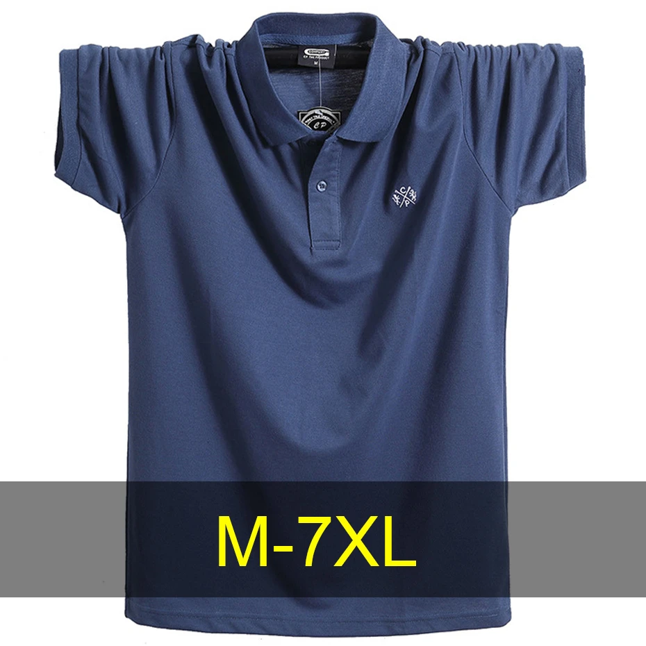 Summer Short Sleeve Polo Shirts Men Plus Size 7XL Polo Shirts Cotton Male Fashion Casual Solid Color Polo Shirts Big Size 7XL
Summer Short Sleeve Polo Shirts Men Plus Size 7XL Polo Shirts Cotton Male Fashion Casual Solid Color Polo Shirts Big Size 7XL
