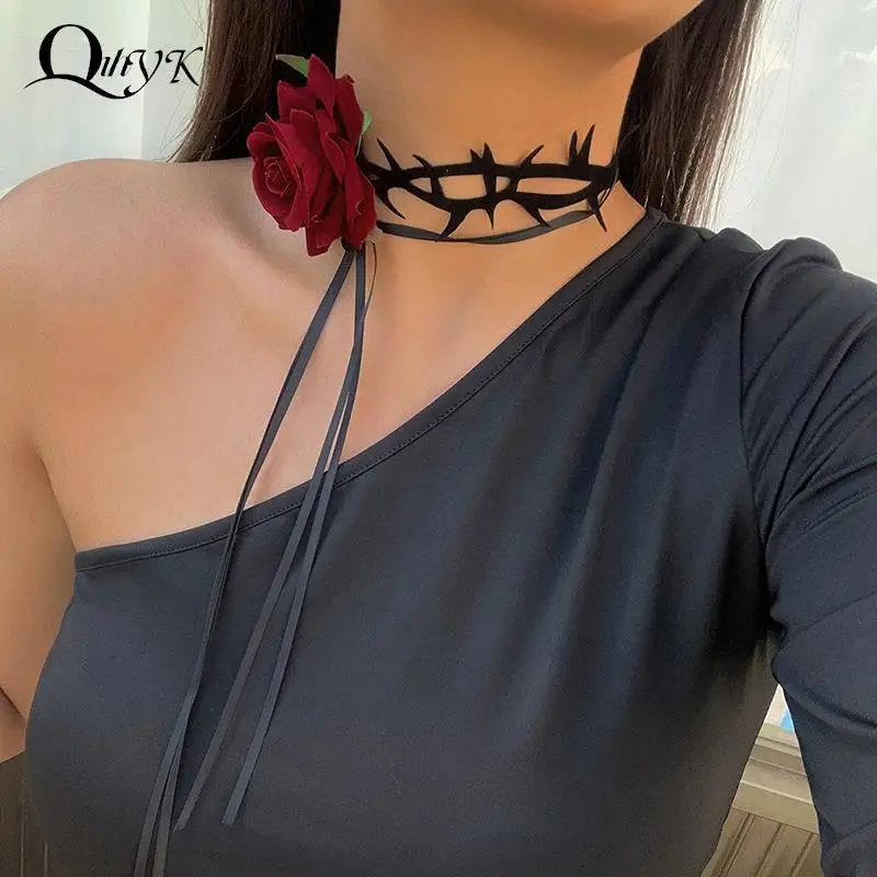 Rose Flower Clavicle Chain Necklace For Women Ladies Fashion Adjustable Rope Choker
Rose Flower Clavicle Chain Necklace For Women Ladies Fashion Adjustable Rope Choker