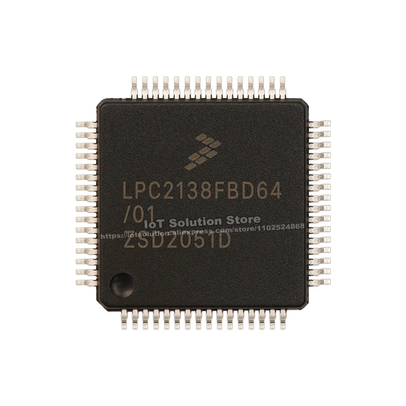 LPC2138FBD64/01EL Single-chip 16/32-bit MCUs; 32/64/128/256/512 kB ISP/IAP Flash with 10-bit ADC and DAC
LPC2138FBD64/01EL Single-chip 16/32-bit MCUs; 32/64/128/256/512 kB ISP/IAP Flash with 10-bit ADC and DAC