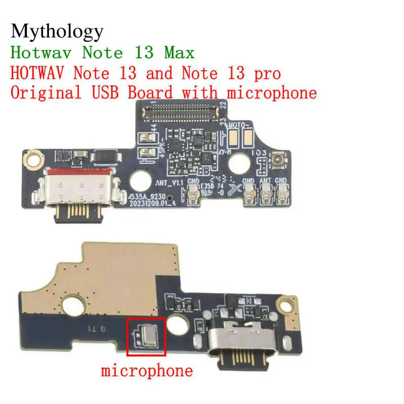 For HOTWAV Note 13 Pro Original USB Board Note 13 Max Microphone Charger Circuits Dock Connector Mobile Phone Accessories
For HOTWAV Note 13 Pro Original USB Board Note 13 Max Microphone Charger Circuits Dock Connector Mobile Phone Accessories