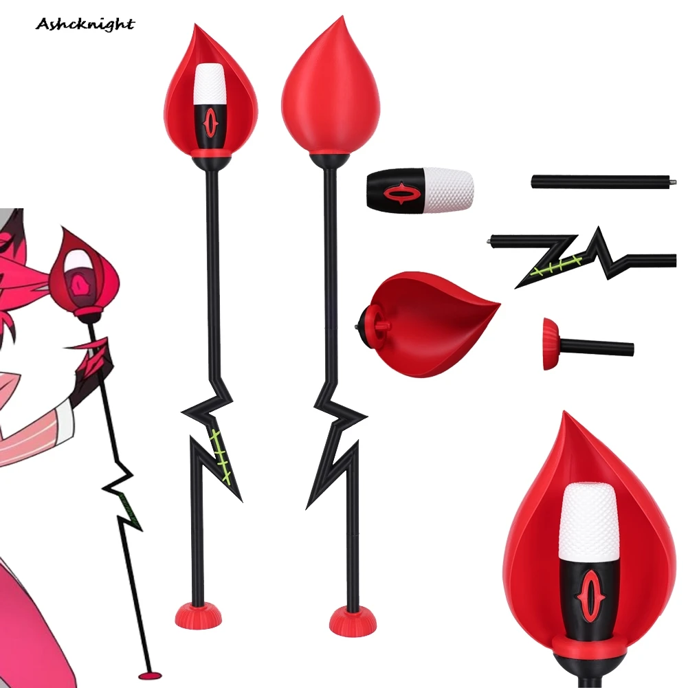 TV Hell Inn Cosplay Alastor Red Microphone Cane Costume Accessories Party Disguise Halloween Carnival Roleplay Prop Outfits
TV Hell Inn Cosplay Alastor Red Microphone Cane Costume Accessories Party Disguise Halloween Carnival Roleplay Prop Outfits