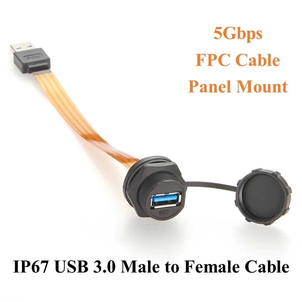 IP67 USB 3.0 Удлинительный кабель для крепления на панели заподлицо 5 Гбит/с Тип-А «папа-мама» FPC с плоской лентой Гибкий кабель для передачи данных для ПК, сканера
IP67 USB 3.0 Удлинительный кабель для крепления на панели заподлицо 5 Гбит/с Тип-А «папа-мама» FPC с плоской лентой Гибкий кабель для передачи данных для ПК, сканера
