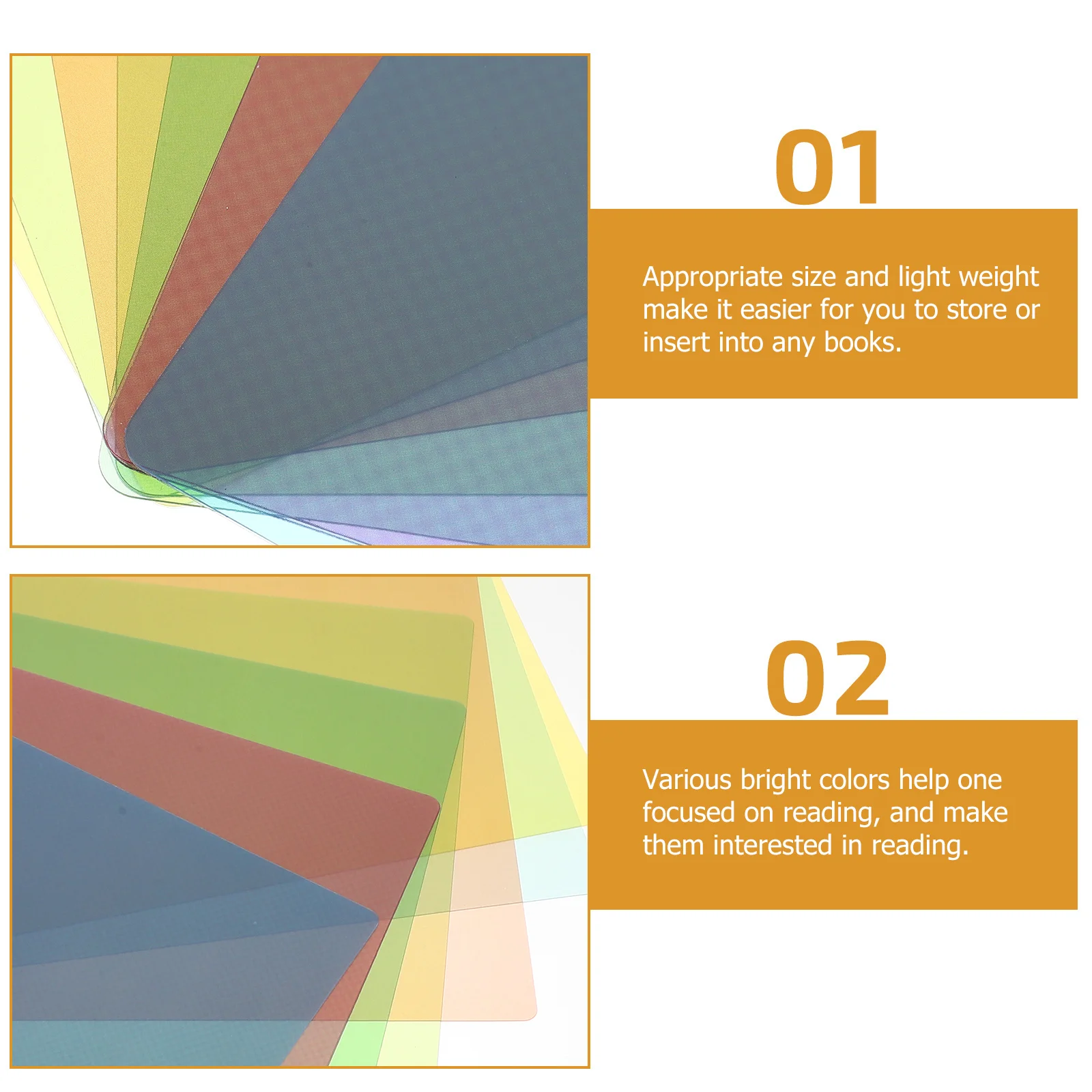 8Pcs Reading Aid Bookmarks Colored Strips for Dyslexia Kids Reading Tracking Rulers Guide Tools Educational Supplies
8Pcs Reading Aid Bookmarks Colored Strips for Dyslexia Kids Reading Tracking Rulers Guide Tools Educational Supplies