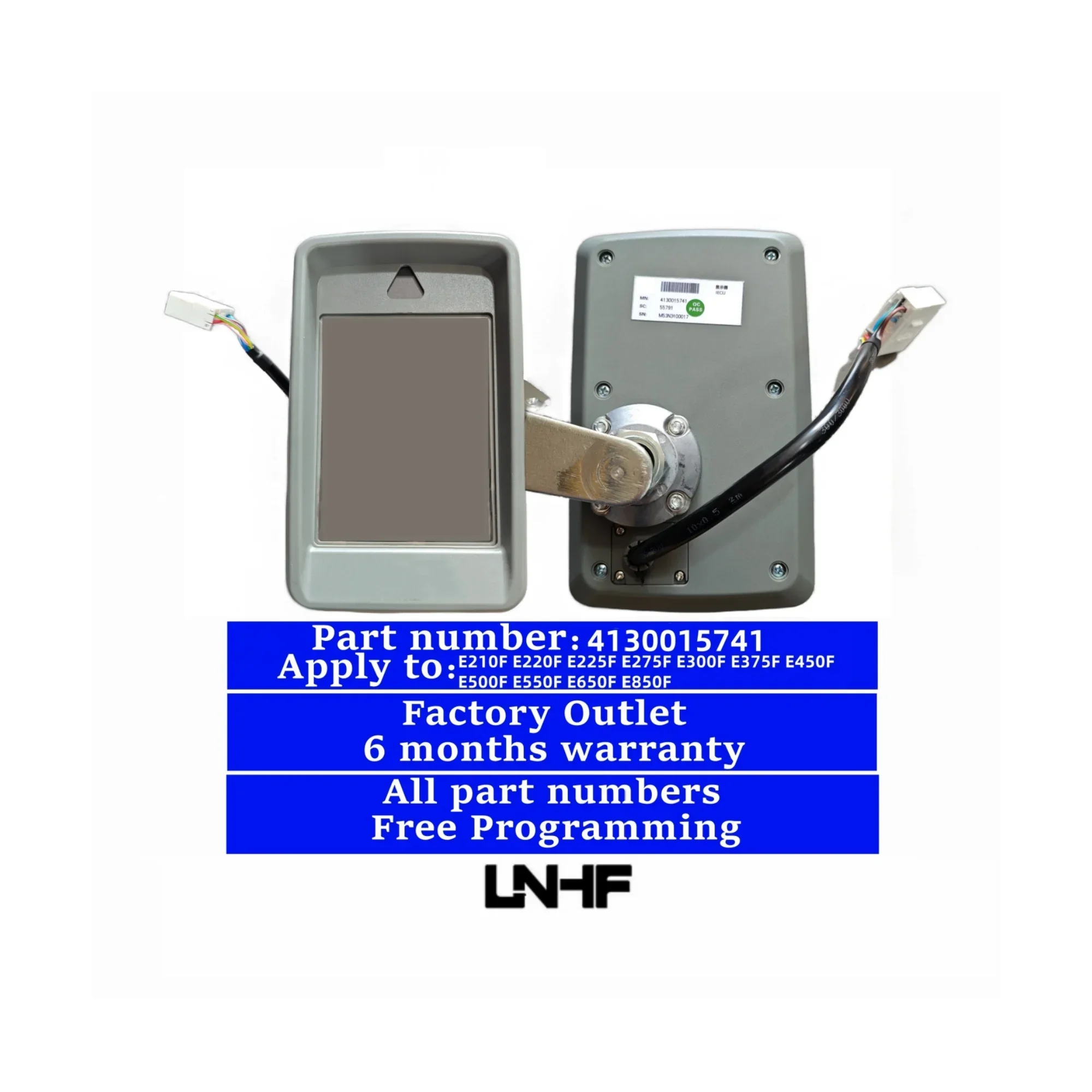 Заводская розетка LNHF, панель дисплея монитора экскаватора, экран E210F E220F E225F E275F E300F E375F E450F E500F 4130015741 для SDLG
Заводская розетка LNHF, панель дисплея монитора экскаватора, экран E210F E220F E225F E275F E300F E375F E450F E500F 4130015741 для SDLG