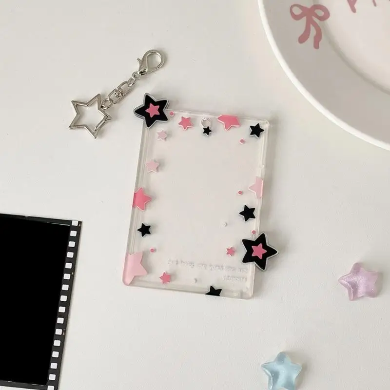 R53C 3Inch Clear Acrylic Card Case with Removable Keychain Charm Waterproof Photo Protector Card Covers for Collectors
R53C 3Inch Clear Acrylic Card Case with Removable Keychain Charm Waterproof Photo Protector Card Covers for Collectors
