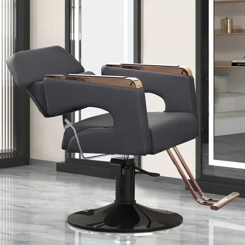 Exquisite Glamour Salon Chair Metal Protector Backrest Swivel Barber Chair Nordic Comfy Cadeira De Cabeleireiro Salon Furniture
Exquisite Glamour Salon Chair Metal Protector Backrest Swivel Barber Chair Nordic Comfy Cadeira De Cabeleireiro Salon Furniture