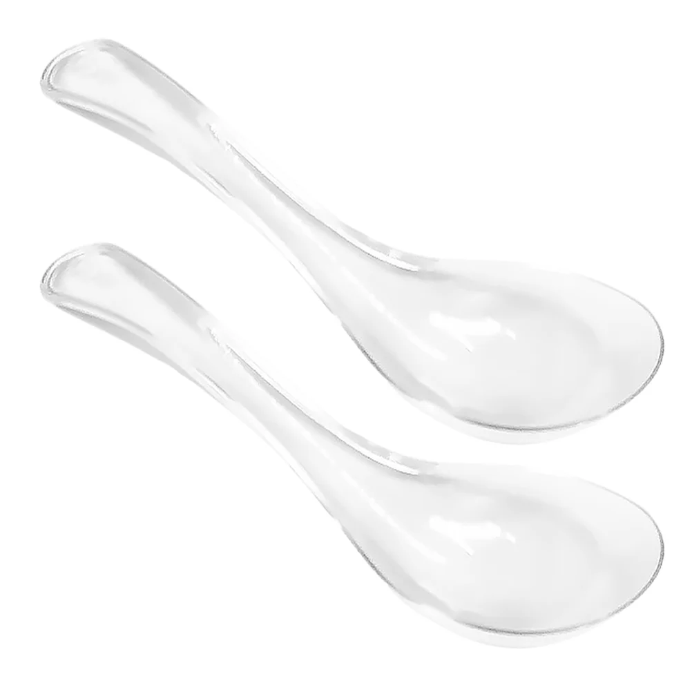 2 Pcs Glass Spoon Coffee Scoop Household Food Spoons Tableware Soup Breakfast Small Dessert Home Supplies
2 Pcs Glass Spoon Coffee Scoop Household Food Spoons Tableware Soup Breakfast Small Dessert Home Supplies