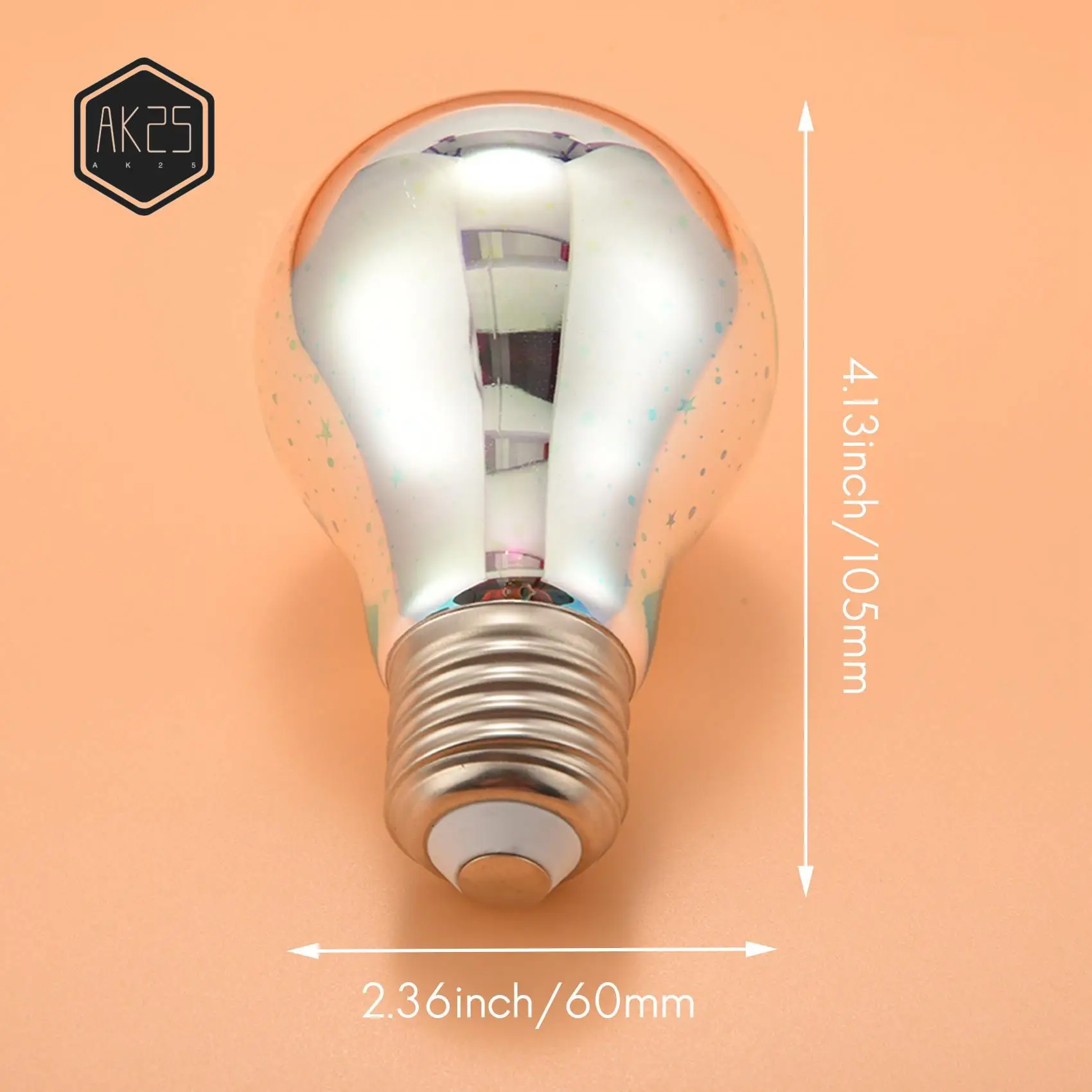 AK25-LED Infinity 3D Effect Светодиодная лампа Светодиодная лампа Декоративная лампа 85-265 В E27 Праздничные огни
AK25-LED Infinity 3D Effect Светодиодная лампа Светодиодная лампа Декоративная лампа 85-265 В E27 Праздничные огни