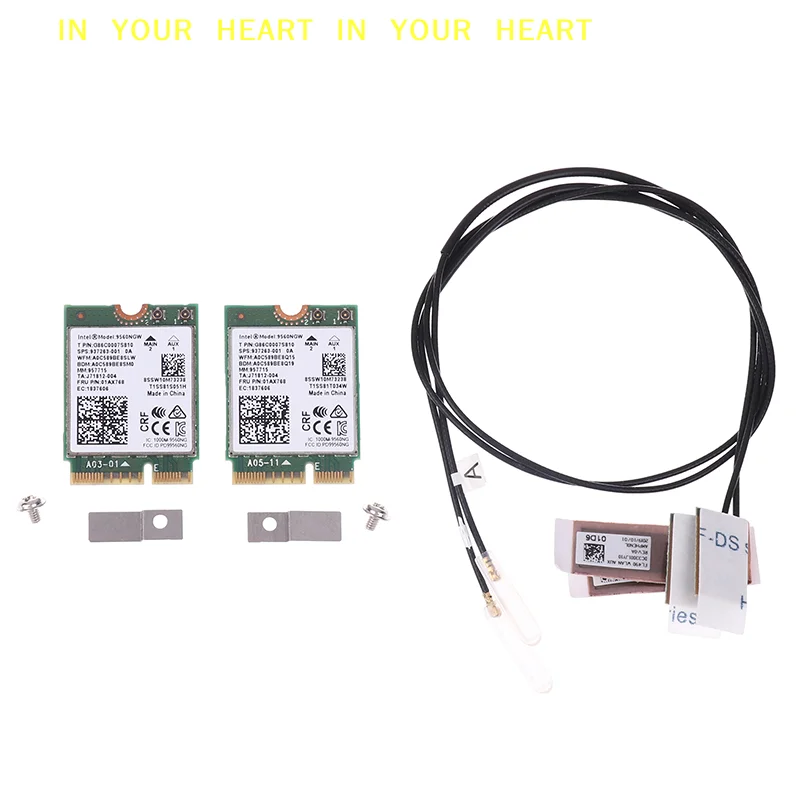 【X】9560NGW WiFi Card+Antenna 1733Mbps Wireless AC 9560 Dual Band 2.4G/5G BT 5.0 802.11Ac M.2 CNVI 9560NGW Wireless Adapter
【X】9560NGW WiFi Card+Antenna 1733Mbps Wireless AC 9560 Dual Band 2.4G/5G BT 5.0 802.11Ac M.2 CNVI 9560NGW Wireless Adapter