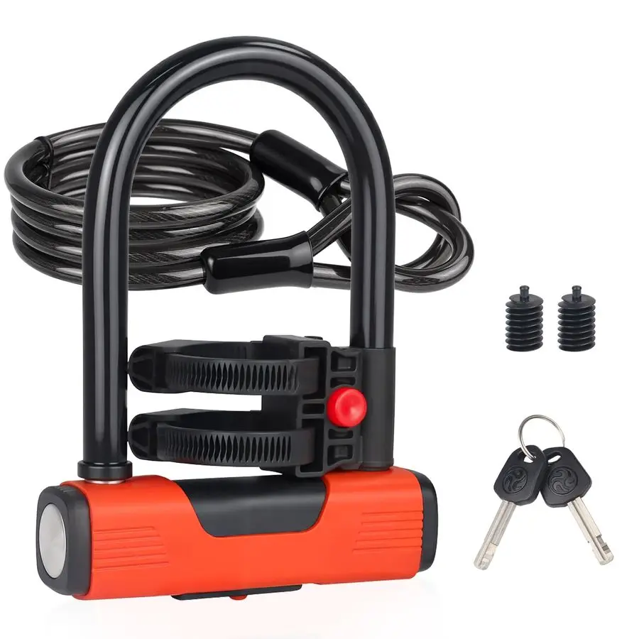 Стальной трос высокой безопасности ULock, гидравлический усилитель для резки болтов, простая система блокировки для велосипедов, мотоциклов, скутеров Inc
Стальной трос высокой безопасности ULock, гидравлический усилитель для резки болтов, простая система блокировки для велосипедов, мотоциклов, скутеров Inc