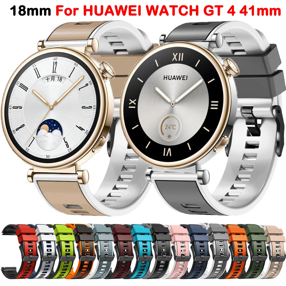 Ремешок силиконовый для Huawei Watch GT4 41 мм, сменный Браслет для смарт-часов Huawei GT 4 41 мм, аксессуары для часов, 18 мм
Ремешок силиконовый для Huawei Watch GT4 41 мм, сменный Браслет для смарт-часов Huawei GT 4 41 мм, аксессуары для часов, 18 мм