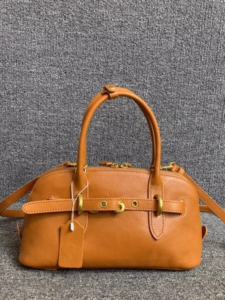 Vintage Women Crossbody Bag Cowskin Genuine Leather Bag Elegant Office Lady Single Shoulder Bag Tote Handbag Designer Shell Bags
Vintage Women Crossbody Bag Cowskin Genuine Leather Bag Elegant Office Lady Single Shoulder Bag Tote Handbag Designer Shell Bags
