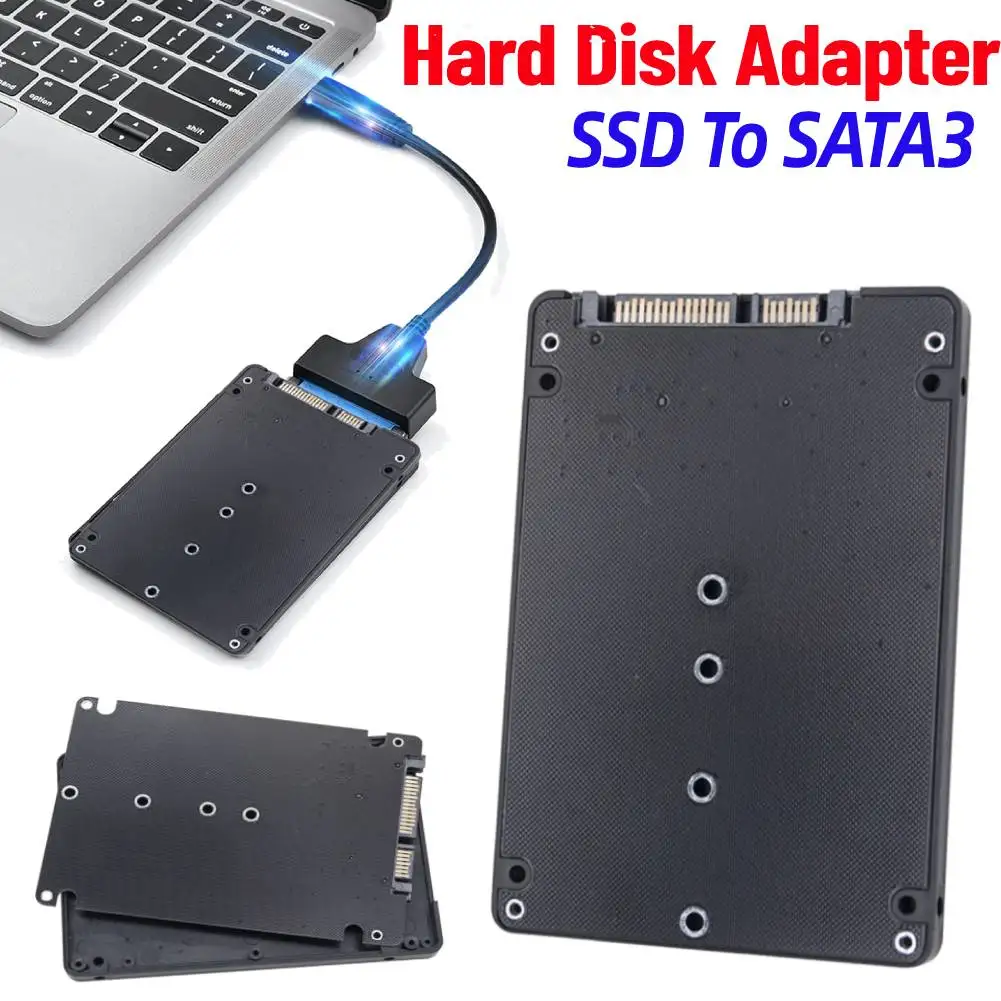 M.2 NGFF SSD To SATA3 Converter Adapter Card Dual-Use Hard Disk Adapter Board M.2 NGFF To SATA3.0 Adapter Card for PC
M.2 NGFF SSD To SATA3 Converter Adapter Card Dual-Use Hard Disk Adapter Board M.2 NGFF To SATA3.0 Adapter Card for PC