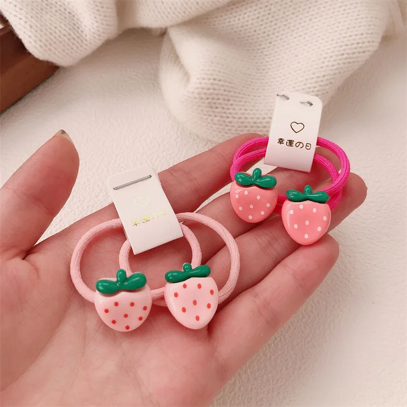 New Children's Strawberry Hair Band Rubber Band Hair Rope Cartoon Head Rope Hair Accessories
New Children's Strawberry Hair Band Rubber Band Hair Rope Cartoon Head Rope Hair Accessories