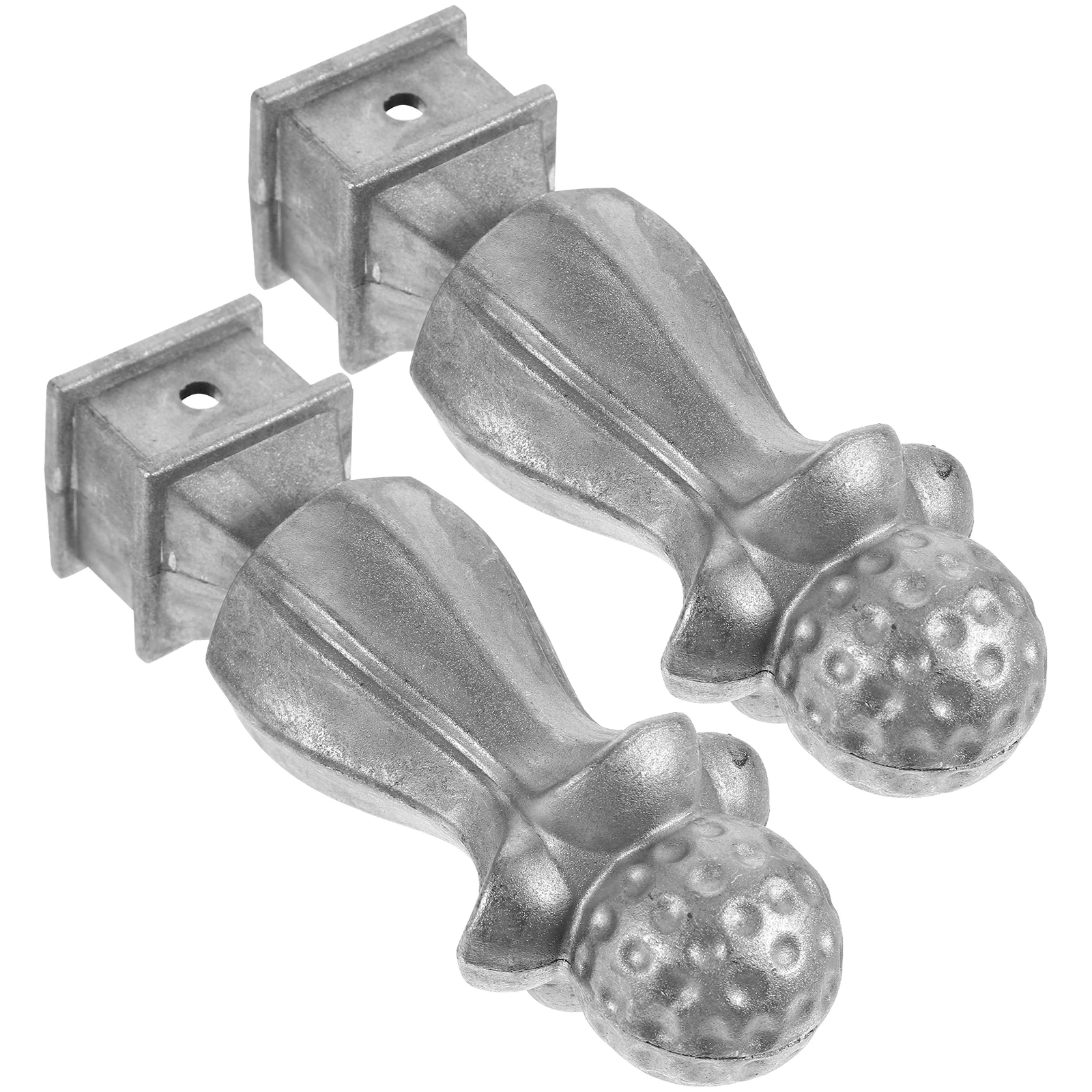 2pcs Aluminum Fence Tip Decorative Alloy Garden Finials for Yard Gate Post Metal Lawn Fence Heads Security Lock Baby Safety
2pcs Aluminum Fence Tip Decorative Alloy Garden Finials for Yard Gate Post Metal Lawn Fence Heads Security Lock Baby Safety