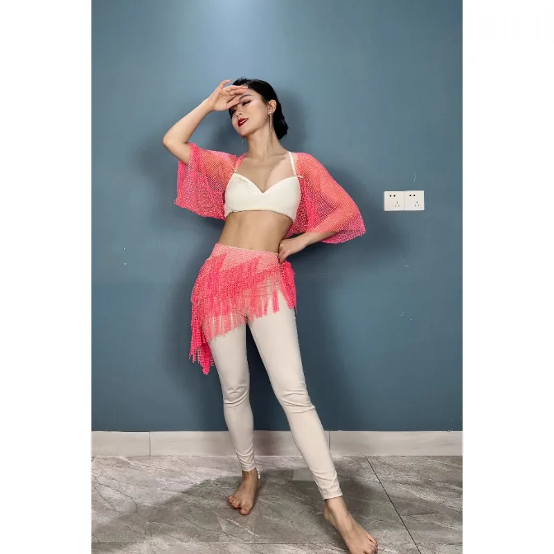 Customized Belly Dance Vest Dreamy Star River Shoulder Eastern Dance Sparkling Full Diamond Top Beginner Performance Dress
Customized Belly Dance Vest Dreamy Star River Shoulder Eastern Dance Sparkling Full Diamond Top Beginner Performance Dress