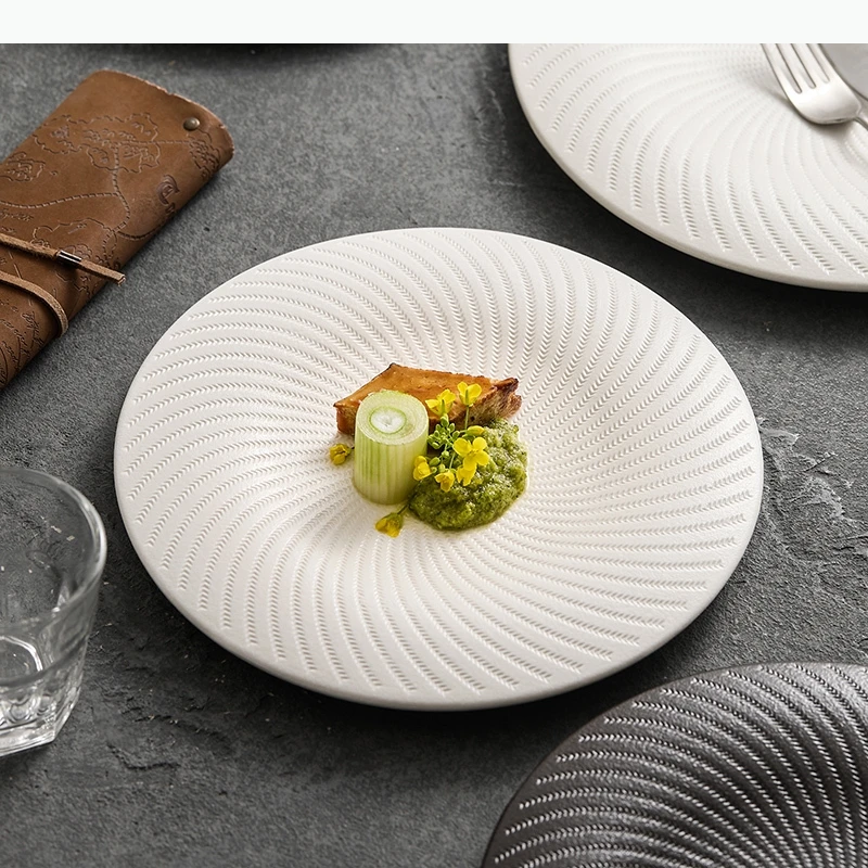 Round Western Style Steak Plate Dessert Plates Sushi Plate Pasta Dish Dim Sum Dish Fruit Dish Dining Plates Cake Tray
Round Western Style Steak Plate Dessert Plates Sushi Plate Pasta Dish Dim Sum Dish Fruit Dish Dining Plates Cake Tray