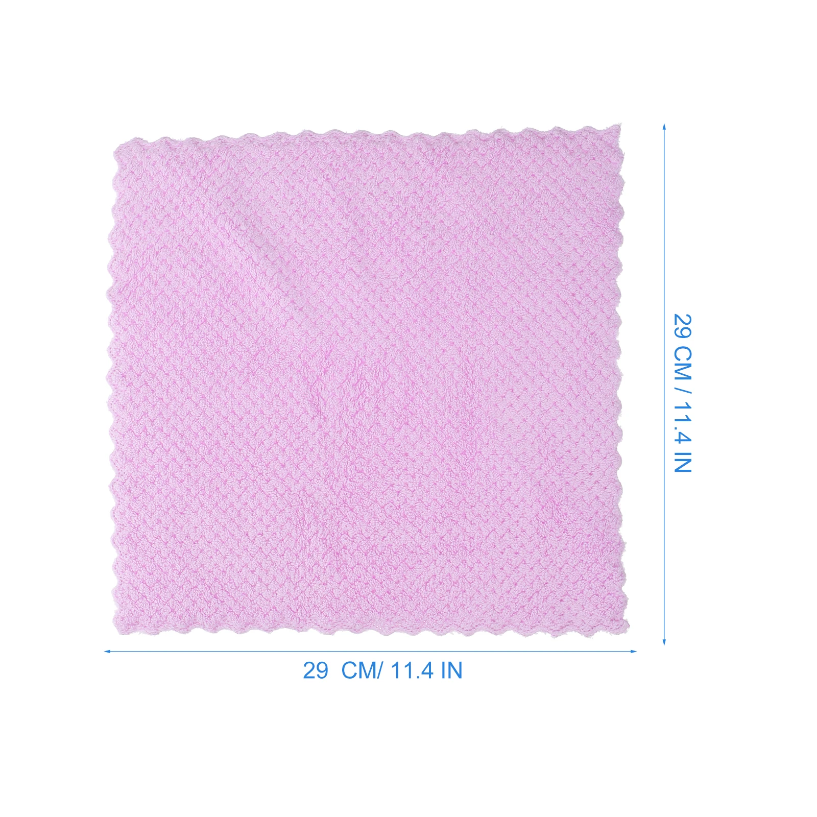 6 шт., безмасляная тряпка для мытья посуды, кухонная впитывающая ткань для чистки, полотенце для посуды, стеклянная мебель, многоразовые хлопковые полотенца розового цвета с