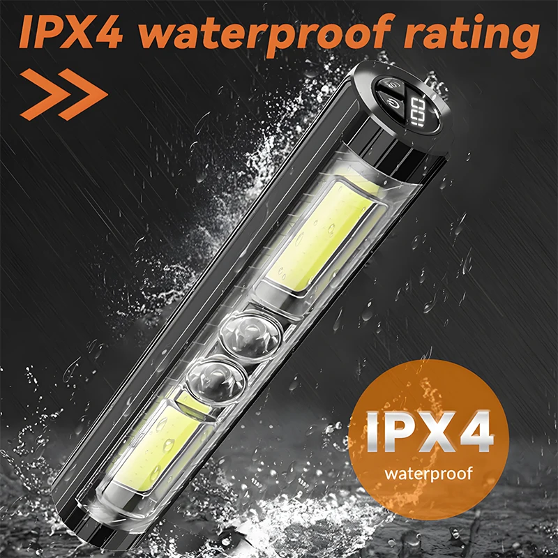 1600LM Rechargeable Bike Light with Near/Far Beam Dual Bracket Magnetic Hook 3000mAh LED Front Light for Outdoor Night Riding
1600LM Rechargeable Bike Light with Near/Far Beam Dual Bracket Magnetic Hook 3000mAh LED Front Light for Outdoor Night Riding