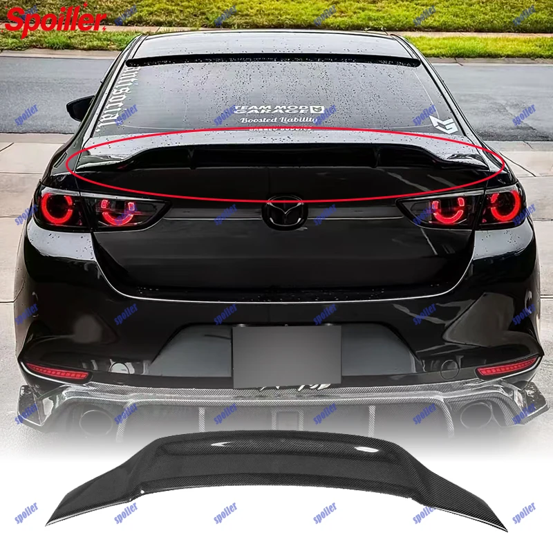 Suitable for the 2020-2024 Mazda 3 Axela sedan, featuring high-quality carbon fiber rear spoiler and aerodynamic performance
Suitable for the 2020-2024 Mazda 3 Axela sedan, featuring high-quality carbon fiber rear spoiler and aerodynamic performance