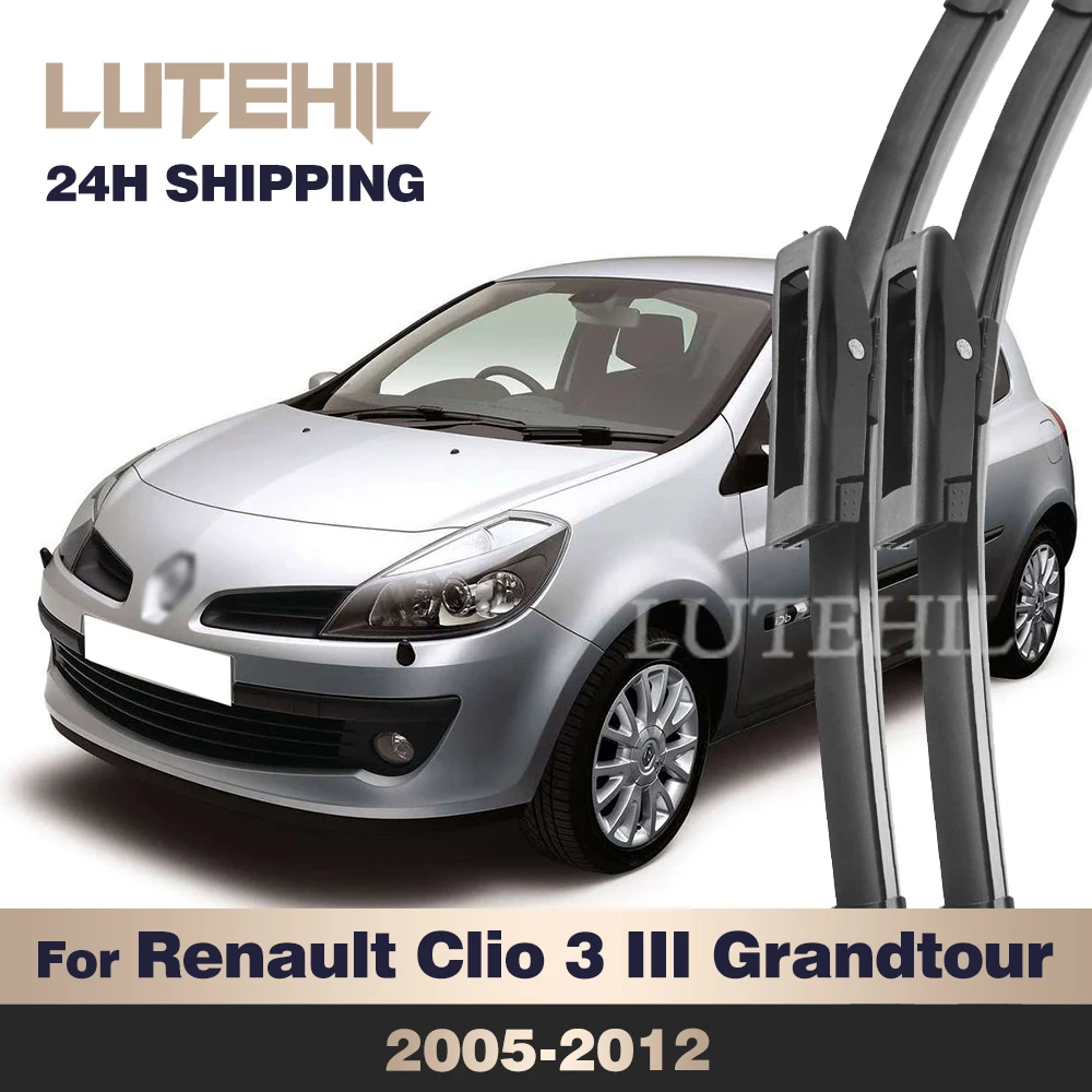 For Renault Clio 3 III Grandtour 2005-2012 2006 2007 2008 Wiper Front Wiper Blades Windshield Windscreen Window Brush 24"+16"
For Renault Clio 3 III Grandtour 2005-2012 2006 2007 2008 Wiper Front Wiper Blades Windshield Windscreen Window Brush 24"+16"