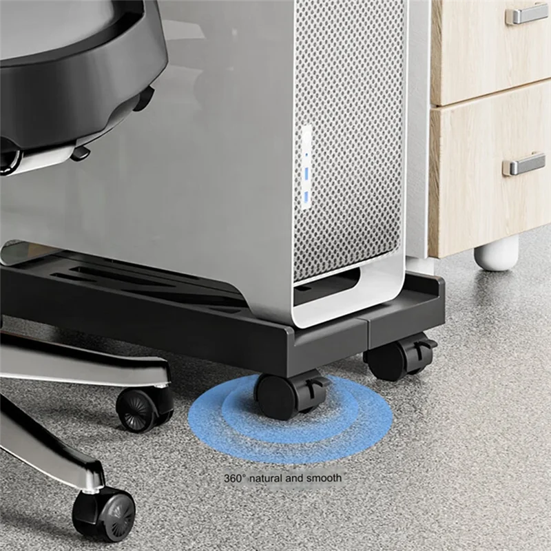 ABWR-Adjustable Mobile CPU Stand, Ventilated Computer Tower Stand PC Tower Stand With 4 Caster Wheels, Under Desk Holder
ABWR-Adjustable Mobile CPU Stand, Ventilated Computer Tower Stand PC Tower Stand With 4 Caster Wheels, Under Desk Holder
