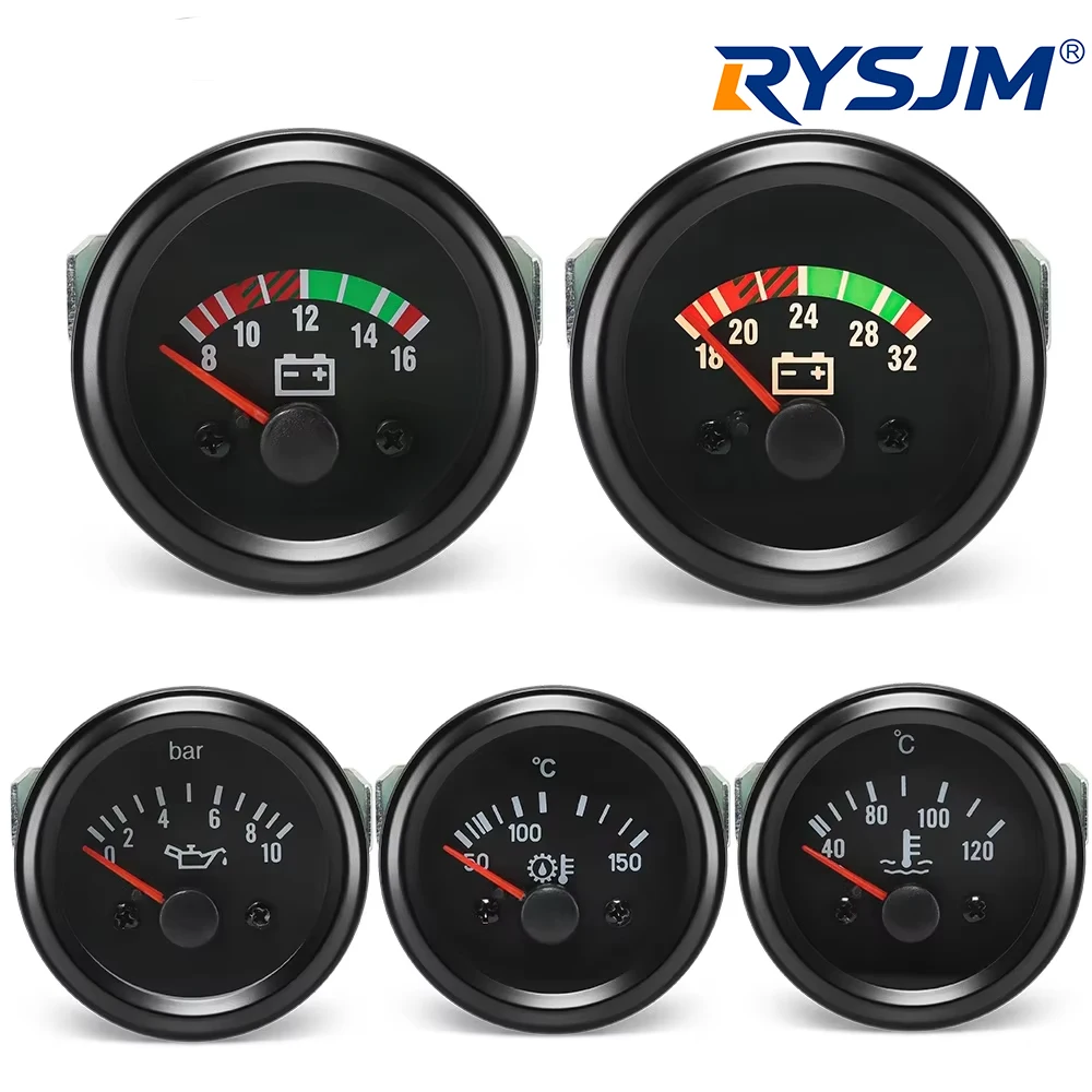 12V 24V Diesel Car Voltmeter Diesel Generator Set Accessories Voltage Meter 8-16V 16-32V Water Temp,Fuel Level,Oil Temperature
12V 24V Diesel Car Voltmeter Diesel Generator Set Accessories Voltage Meter 8-16V 16-32V Water Temp,Fuel Level,Oil Temperature