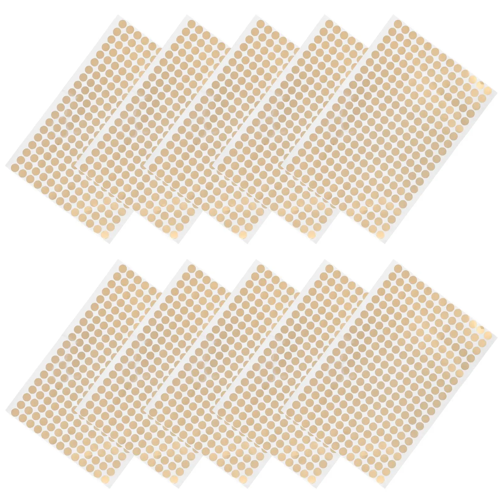 10 Sheets Gold Round Stickers Copperboard Labels for Gifts Envelopes Coding Sealing Paper Bags Notebooks Dot Label
10 Sheets Gold Round Stickers Copperboard Labels for Gifts Envelopes Coding Sealing Paper Bags Notebooks Dot Label