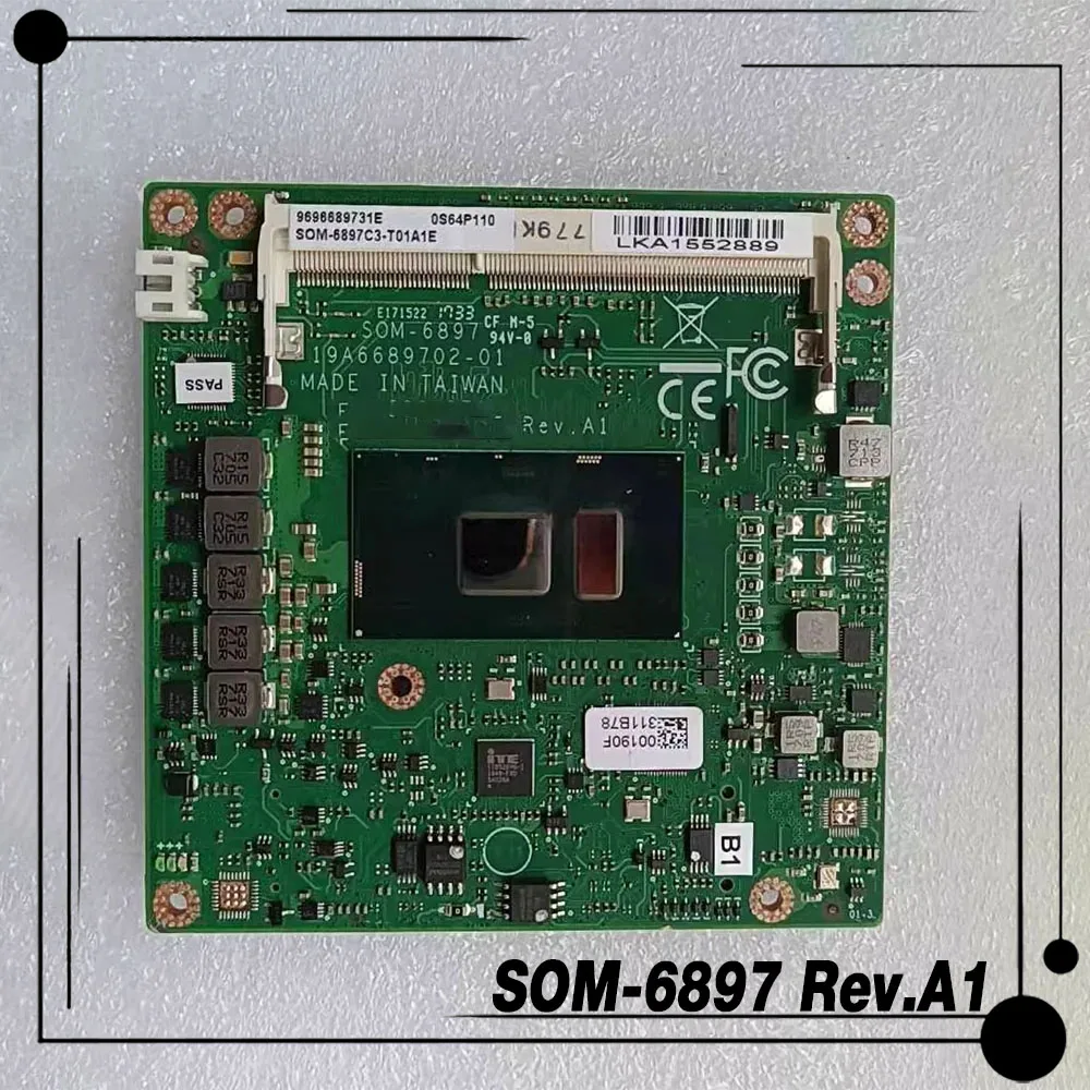 SOM-6897C3 For Advantech Industrial Control Board SOM-6897C3-T01A1E0 SOM-6897 Rev.A1
SOM-6897C3 For Advantech Industrial Control Board SOM-6897C3-T01A1E0 SOM-6897 Rev.A1