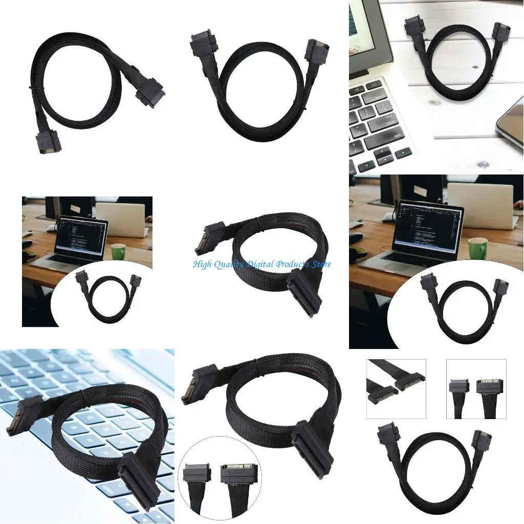 U2JE Professional External SFF8639 Male to SFF8639 Female NVME PCIe Data Server Cable External Card Adapter Data Transfer Cable
U2JE Professional External SFF8639 Male to SFF8639 Female NVME PCIe Data Server Cable External Card Adapter Data Transfer Cable