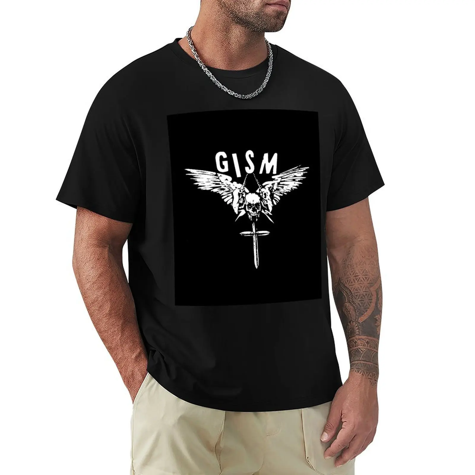 GISM T-Shirt croswit shirt man blacks man t shirt black t shirts for men
GISM T-Shirt croswit shirt man blacks man t shirt black t shirts for men
