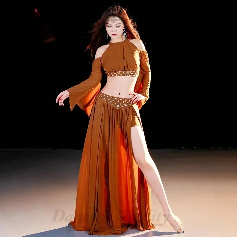 Light Luxury Rhinestone Mesh Performance Set Adult Oriental Dance Practice Outfit Women's Dancing Clothing Belly Dancer Costume
Light Luxury Rhinestone Mesh Performance Set Adult Oriental Dance Practice Outfit Women's Dancing Clothing Belly Dancer Costume
