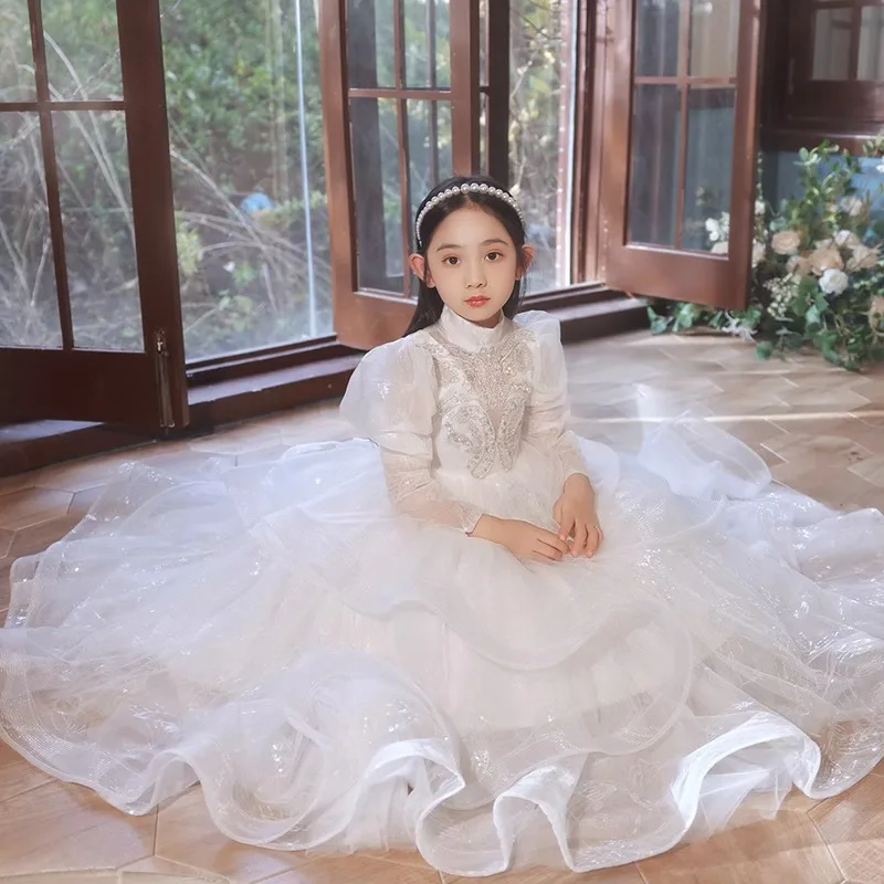 Children's Formal Dress Princess Gown2025Summer New Fashionable Fairy Style Birthday Show Piano Performance Host Dress
Children's Formal Dress Princess Gown2025Summer New Fashionable Fairy Style Birthday Show Piano Performance Host Dress