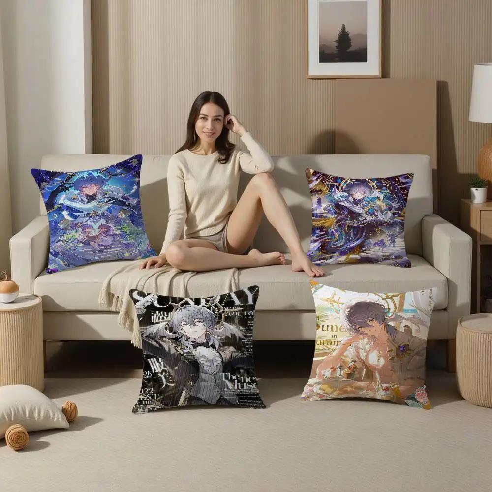 Sunday Game Honkai Star Rail Pillowcase Toon Gift Cushion Cover Bedroom Home Sofa Chair Seat Decor Pillow Case
Sunday Game Honkai Star Rail Pillowcase Toon Gift Cushion Cover Bedroom Home Sofa Chair Seat Decor Pillow Case