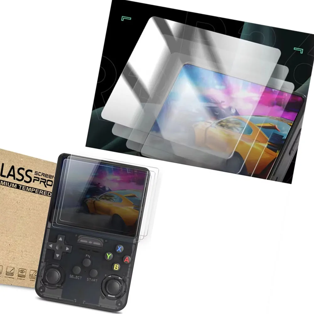 Gaming Console Protective Film for R36S/R35S/RGB20S 3.5inch Screen Tempered Film Dust and Scratch Resistant Accessories
Gaming Console Protective Film for R36S/R35S/RGB20S 3.5inch Screen Tempered Film Dust and Scratch Resistant Accessories