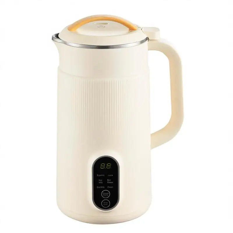 Plant-Based Beverage Processor 600ml For Kitchen Countertop Home Office Dorm, 6-Blade Blade Assembly Soy Milk Maker Oat Nut Drink Function High-Temp Auto-Cleaning 12-Hour Timer 20 oz Capacity Heat Boiling Mode
Plant-Based Beverage Processor 600ml For Kitchen Countertop Home Office Dorm, 6-Blade Blade Assembly Soy Milk Maker Oat Nut Drink Function High-Temp Auto-Cleaning 12-Hour Timer 20 oz Capacity Heat Boiling Mode