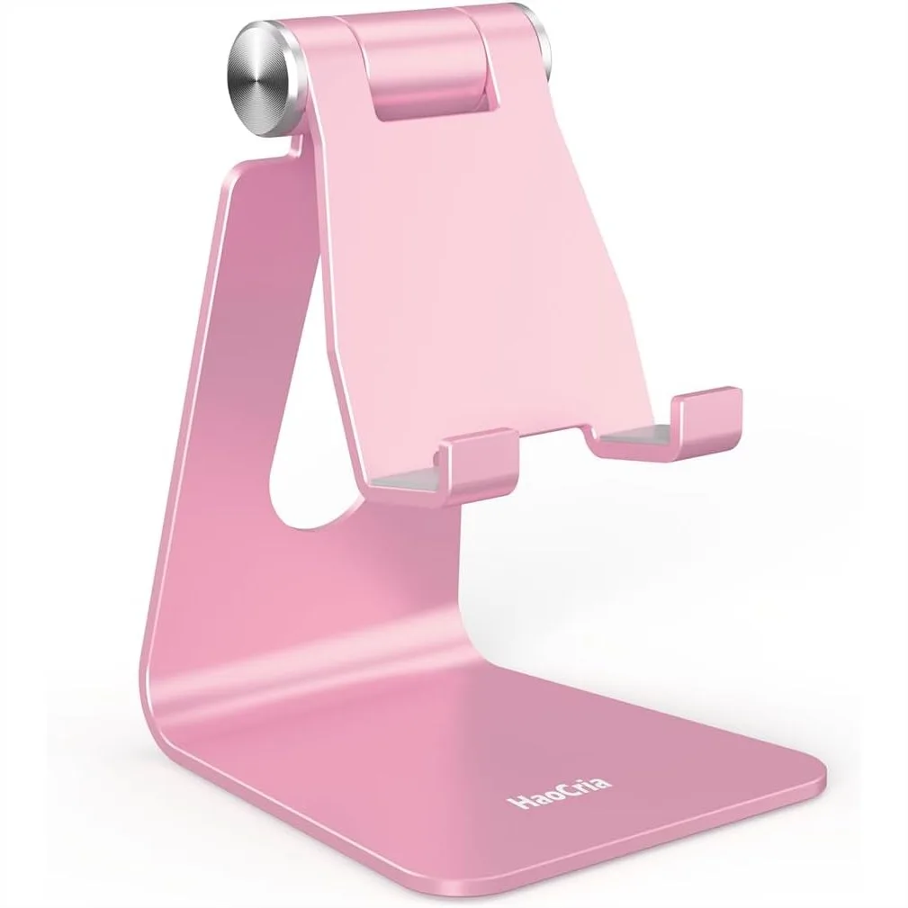 Adjustable Phone Stand for Desk - Universal Holder for 4-8" Phones with Heavy Case, Sturdy Aluminum & Rubber Pads, Perfect for
Adjustable Phone Stand for Desk - Universal Holder for 4-8" Phones with Heavy Case, Sturdy Aluminum & Rubber Pads, Perfect for